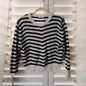 Nordstrom’s Rack cropped stripped sweater